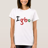T-shirt Moderne Igbo tendance (Devant)