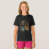 T-shirt Moderne Mardi Gras (Devant entier)