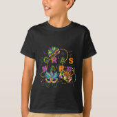 T-shirt Moderne Mardi Gras (Devant)