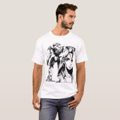 T-shirt Moderne Retro Unisex Jersey Court Manche (Devant entier)