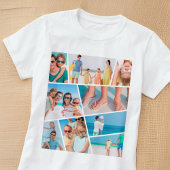 T-shirt Moderne Simple Amusement Personnalisé 9 Images Col