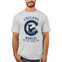 Moderne Vintage Chicago Whales Est.