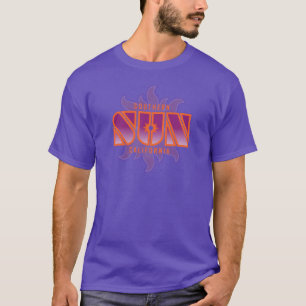 T-shirt Moderne Vintage Violet So-Cal Sun