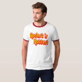 T-shirt Modeste est le plus chaud (Devant entier)