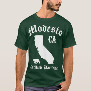 T-shirt Modesto California Certified Paradise Modesto Tank