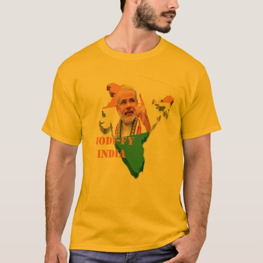 T-shirt Modi-fy Inde Narendra Modi Élections en Inde (Devant)
