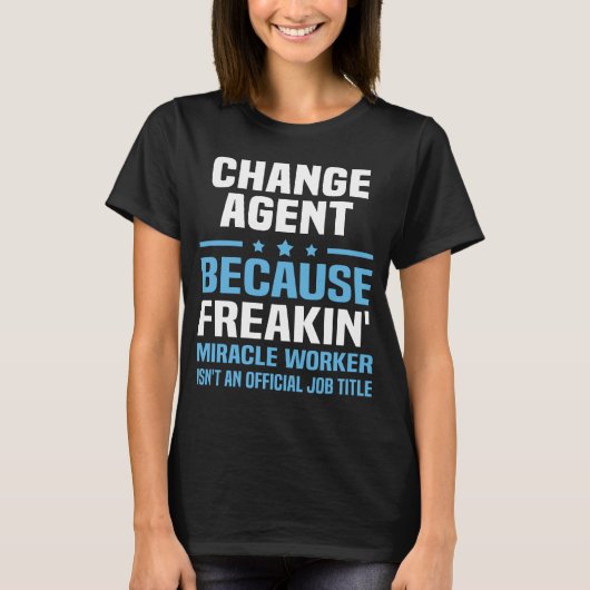 T-shirt Modifier l'agent (Devant)