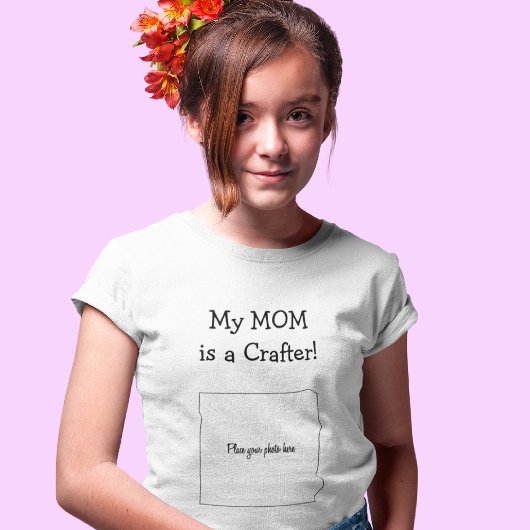 T-shirt Modifier le texte, ajouter votre photo, Enfants-Je