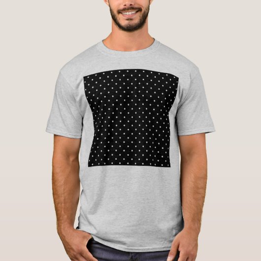 T-shirt Modifier Pois gris N'importe quelle couleur Clique (Devant)