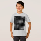 T-shirt Modifier Pois gris N'importe quelle couleur Clique (Devant entier)