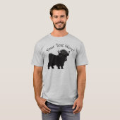 T-shirt Modifier votre texte Highland Cow Calf (Devant entier)