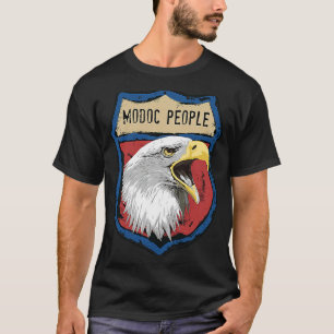 T-shirt Modoc personnes American Indian Tribe Eagle Inster