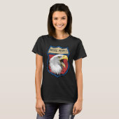 T-shirt Modoc personnes American Indian Tribe Eagle Inster (Devant entier)