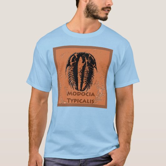 T-shirt Modocia Typicalis Fossil Trilobite (Devant)