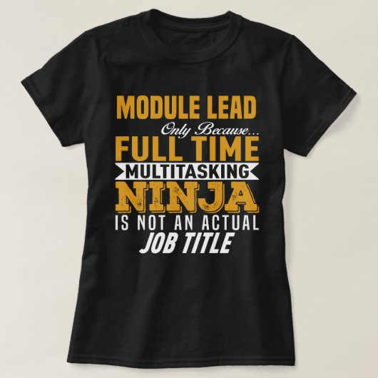 T-shirt Module (Design devant)