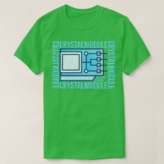 T-shirt module cristal (Design devant)
