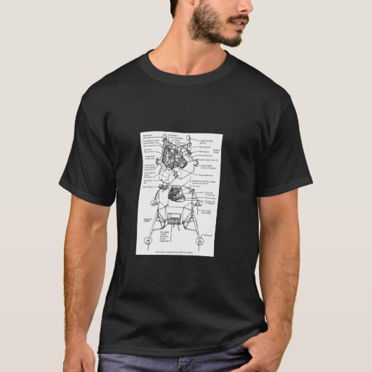 T-shirt Module lunaire (Devant)