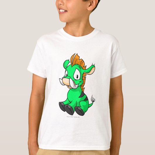 T-shirt Moehog Green (Devant)