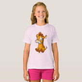 T-shirt Moehog Orange (Devant entier)