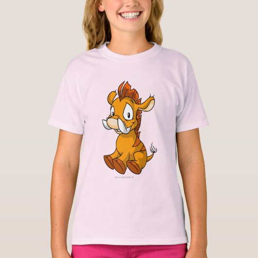 T-shirt Moehog Orange (Devant)