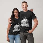 T-shirt mohamed ali, flotter comme une mouche au beurre pi (Unisexe)