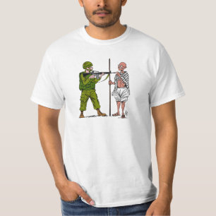 T-shirt Mohandas Gandhi contre la violence et la
