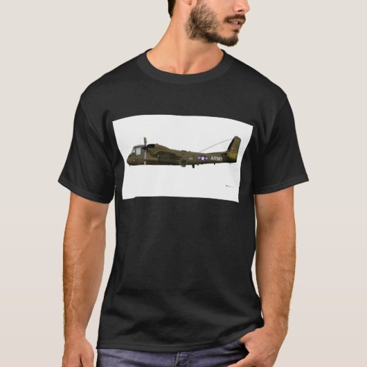 T-shirt Mohawk de Grumman OV-1 (Devant)