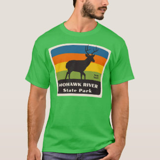 T-shirt Mohawk River State Park New York Roaming Deer