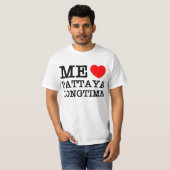 T-SHIRT MOI AIME PATTAYA LONGTIME (Devant entier)