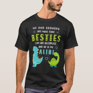T-shirt Moi et grand-père sont plus que des nécessités il