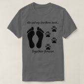 T-shirt Moi et mes Inuits du Nord Ensemble pour toujours (Design devant)
