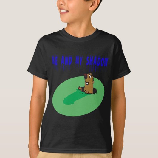 T-shirt Moi et mon ombre (Devant)