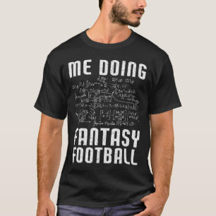 T-shirt Moi faisant une journée de draft de football fanta