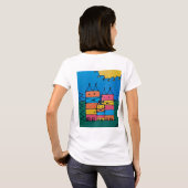 T-shirt Moi, ma mère et mon père (Dos entier)