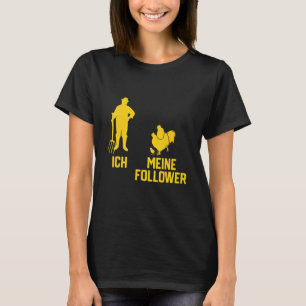 T-shirt Moi Mes adeptes Amour d'animaux Coq Poules Poussin