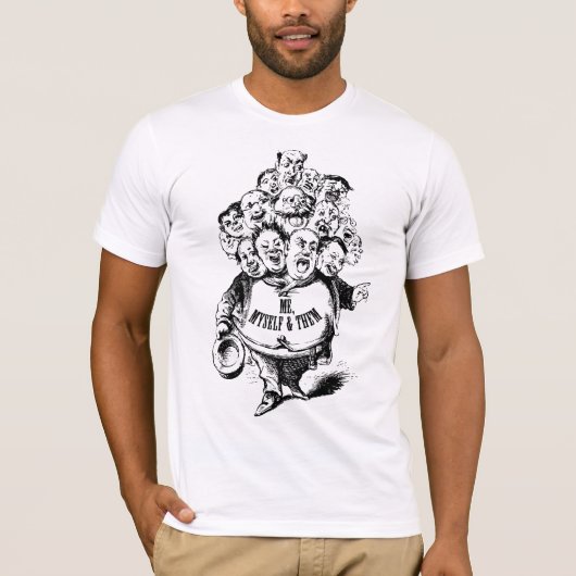 T-shirt Moi, moi-même et eux (Devant)