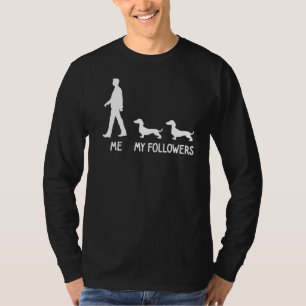 T-shirt Moi Mon Follier Dacker Chien Chien Maman Papa Paw