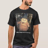 T-shirt "Moi Quand Une Feuille Touche Le Sol" Tee (Devant)