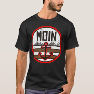 T-shirt Moin Ihr Sacken Hambourg Allemagne du Nord Design
