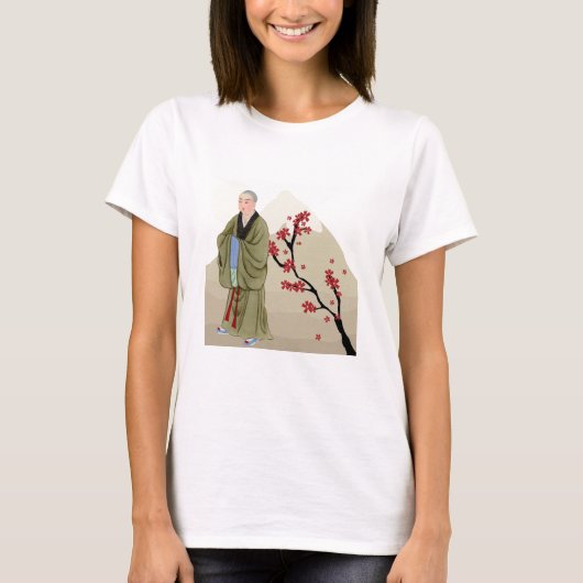 T-shirt moine bouddhiste (Devant)