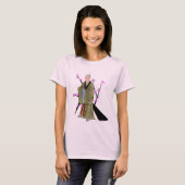 T-shirt moine bouddhiste (Devant entier)