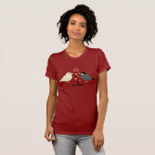 T-shirt Moineau de Java (Devant entier)