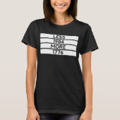 T-shirt Moins 1984 Plus 1776 (Patriotic Free Thinker) (Devant)