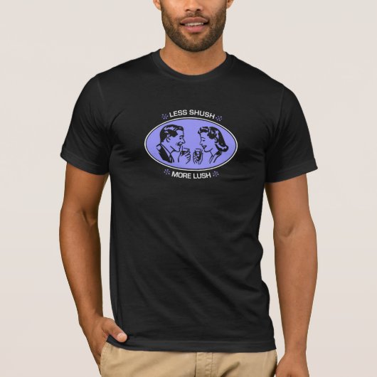 T-shirt Moins chut plus luxuriant (Devant)