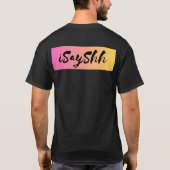 T-shirt moins de discours, plus d'action (Dos)