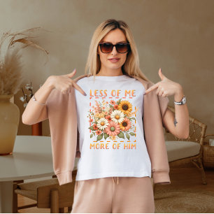 T-shirt Moins de moi plus de lui