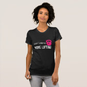 T-shirt Moins de parler le levage (Devant entier)