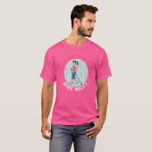 T-shirt Moins de parlotte Plus de marche Exercice de march (Devant entier)
