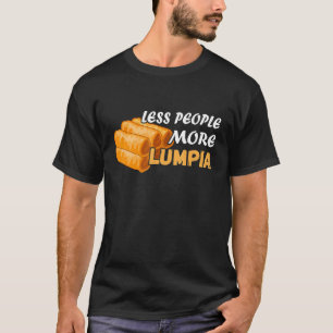 T-shirt Moins De Personnes Lumpia Alimentation Philippine
