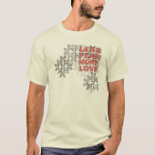 T-shirt Moins de peur - Plus d'amour (Devant)